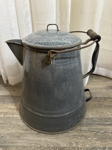 Vintage cowboy coffee pot - vintage,
