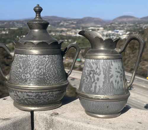 1890 1905 grey - grey, graniteware